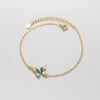 Gold Simple Diamond Inlaid Female Bracelet Bracelets 10