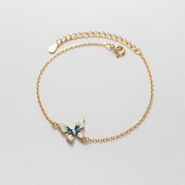 Gold Simple Diamond Inlaid Female Bracelet Bracelets 5