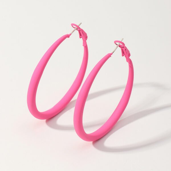 Retro Macaron Alloy Paint Multicolor Earrings Earrings 10