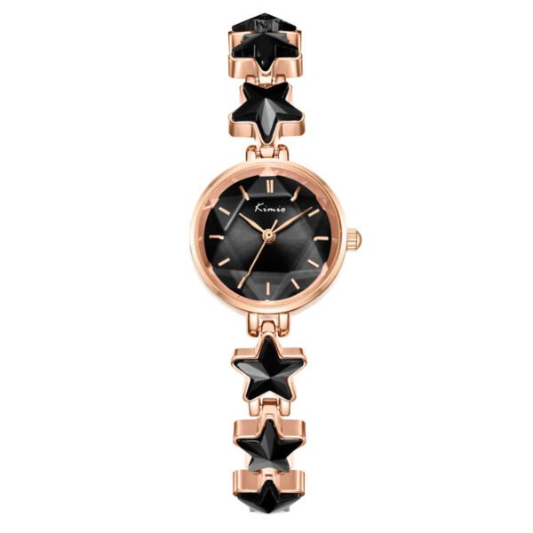 Bracelet Watch Ladies Stretch Buckle Light Luxury Rose Gold Quartz Bracelets 10