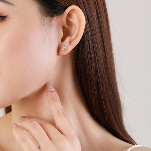 Romantic Xingyue Stud Earrings Female All-match Valentine’s Day Gift Earrings 5
