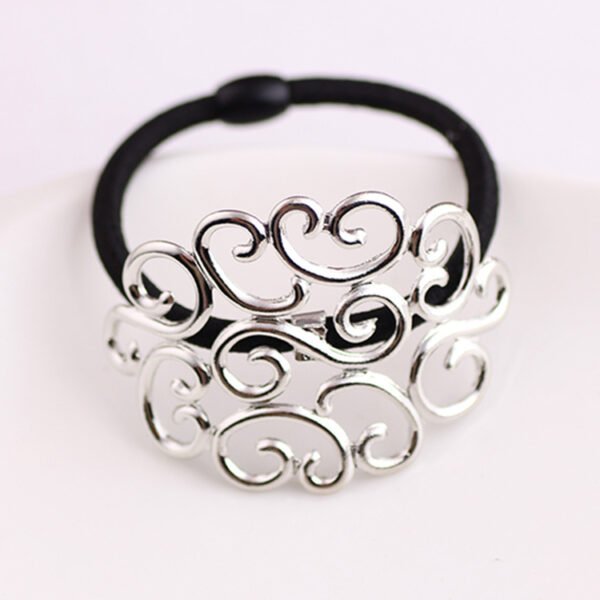 Fashion Alloy Hollow Pattern Hair Tie Other 7