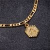 26  Alphabet Letter Anklet Gold Color Foot Chain Bracelet Bracelets 15