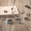 Animal Fish Hole Head Grimace Eye Ring Set Of 10 Rings 12 Animal Fish Hole Head Grimace Eye Ring Set Of 10 Rings 12