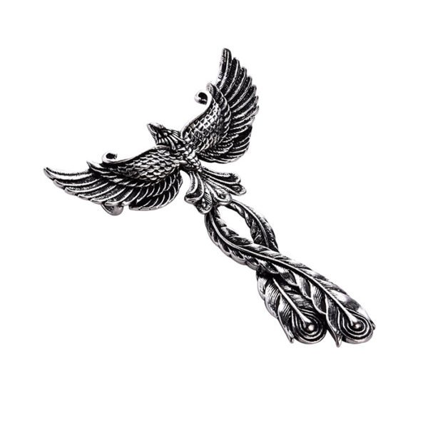 Fashion Alloy Big Phoenix Pendant Necklace Necklaces 4