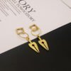 Alloy Earrings Ear Clip Cartoon Characters Earrings 14