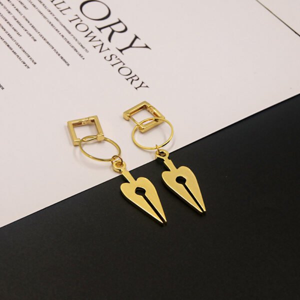 Alloy Earrings Ear Clip Cartoon Characters Earrings 8