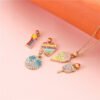Children’s Ice Cream Lollipop Alloy Necklace Necklaces 14 Children’s Ice Cream Lollipop Alloy Necklace Necklaces 14