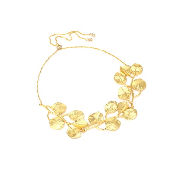 Women’s Fashion Vintage Gold Alloy Leaf Necklace Necklaces 6