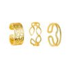 Cold Wind Geometric Ring 3-piece Set Ins Tide Net Red Stack Wear Rings 14