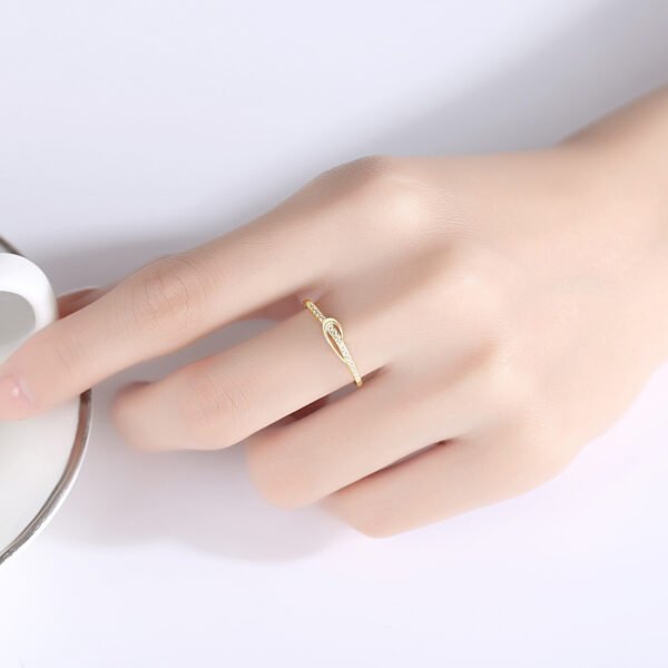 Sterling Silver Single Row Diamond Zircon OL Simple And Fashionable Accessories 5