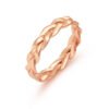 Fashion Simple Retro Winding Twist Ring Women Rings 11