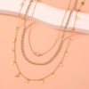 Star Zircon multi-layer necklace Necklaces 8