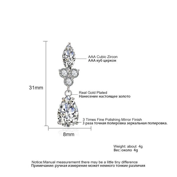 European And American New Classic Drop Earrings Women Fashion Earrings 5