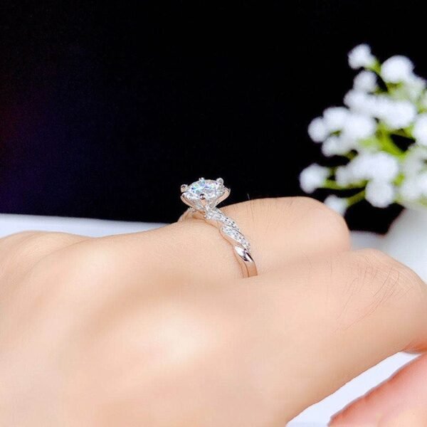Fried Dough Twist Ring 18K Gold Craft Rings 6