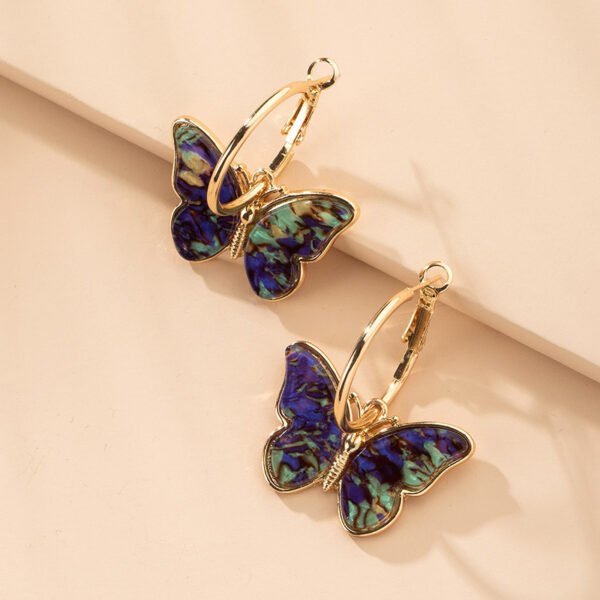 Unique Earring for Women Cute Three Mushroom Shape Sweet Gold Color Drop Earrings New Design Trendy Ear Jewelry Earrings 12