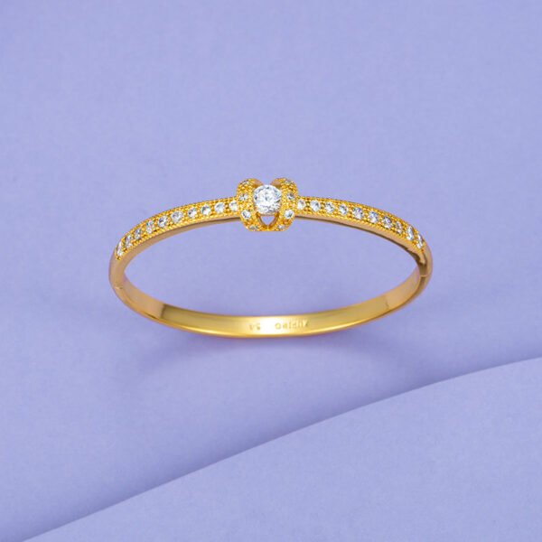 Women’s Fashionable Simple Brass Gold-plated Bracelet Bracelets 5