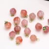 Peach Agate Necklace Bracelet Pendant Necklaces 9