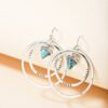Personalized Solid Color Dual-use Short Earrings Earrings 9