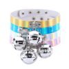 Retro Punk Soft Girl Laser Leather Bell Pendant Necklace Necklaces 15
