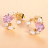 Korean Version Of Fairy Flower Earrings Female Cute Japanese Sweet Earrings 9