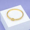 Women’s Fashionable Simple Brass Gold-plated Bracelet Bracelets 11