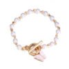 Gold Color Charm Chain Bracelets For Women Pearl Butterfly Alloy Bangle Bracelets Fashion Bohemian Jewelry Gift BestSelling 16