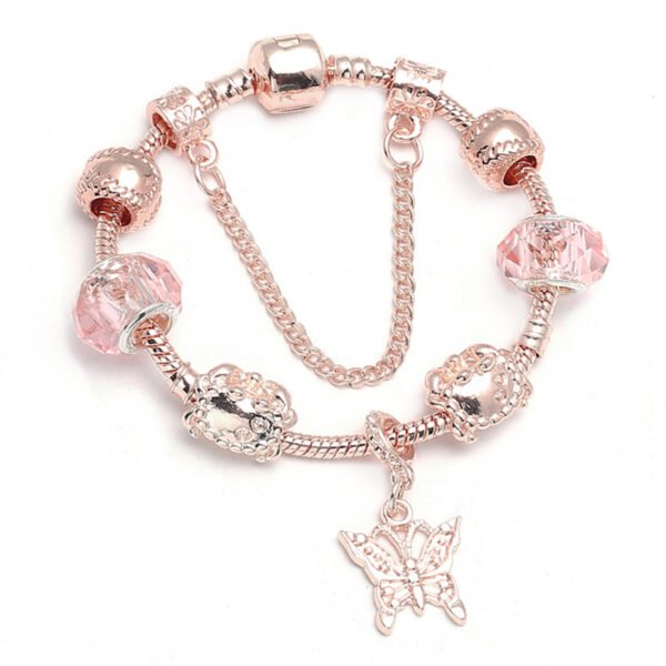 Women’s Love Geometric Rose Gold Bracelet Bracelets 9