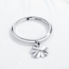 Tongzhe S925 Sterling Silver Explosion Flower Ring Rings 8