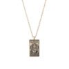 Tarot Pendant Necklace Vintage Tarot Collarbone Chain Gold Silver Necklaces 20 Tarot Pendant Necklace Vintage Tarot Collarbone Chain Gold Silver Necklaces 20