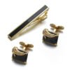 Fashion Gentleman Tie Clip High Quality Cufflinks Gold Other 13