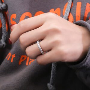 Fashion Women’s Gold Moissanite Broken Diamond Ring Rings Fashion Women’s Gold Moissanite Broken Diamond Ring Rings