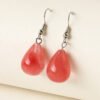Simple Temperament Transparent Crystal Drop Earrings Earrings 15