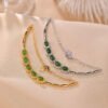 Women’s Gold-plated Hotan Jade Bracelet Bracelets 9