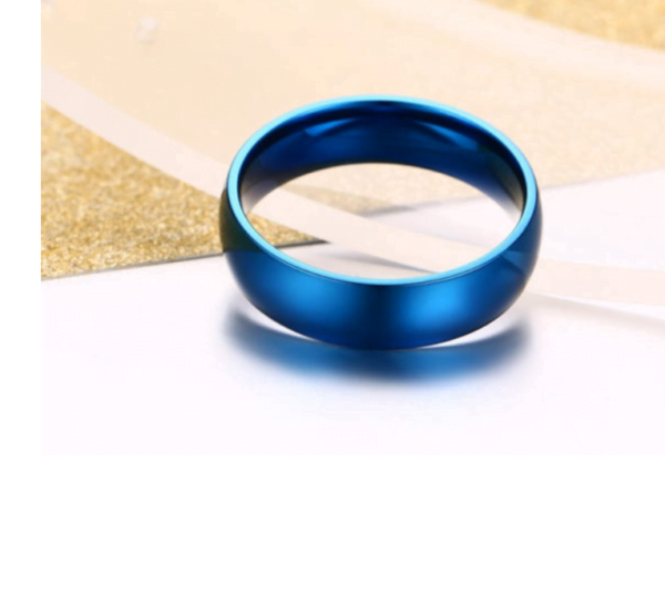 Stainless Steel Ring Vacuum Gold-plated Ring Rings 8