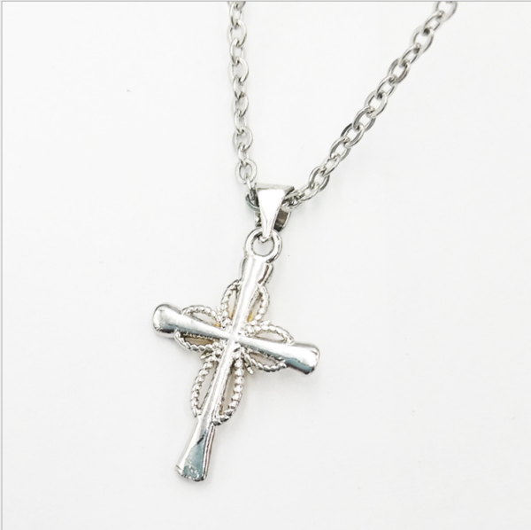 Octagonal Star Cross Alloy Pendant Accessories 7