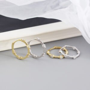 Geometric Micro Inlay Exaggerated Design Earrings Earrings