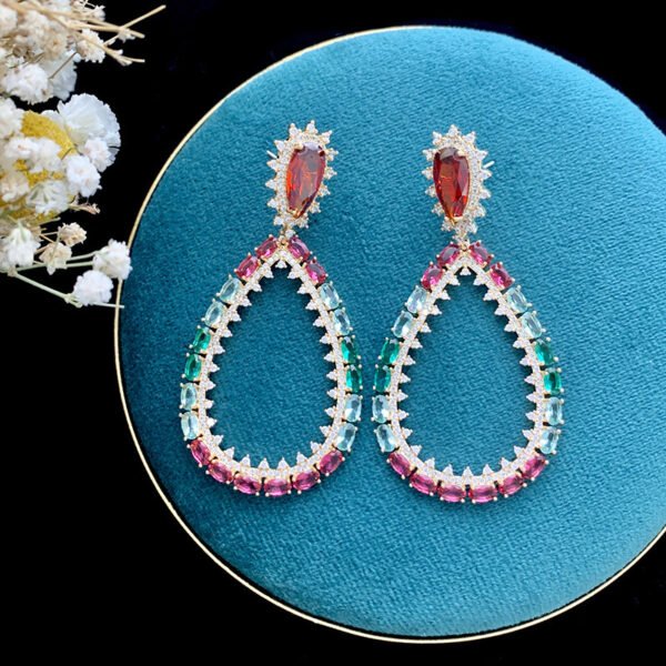 Street Fashion Drop-shaped Evening Dress Accessories Earrings 4