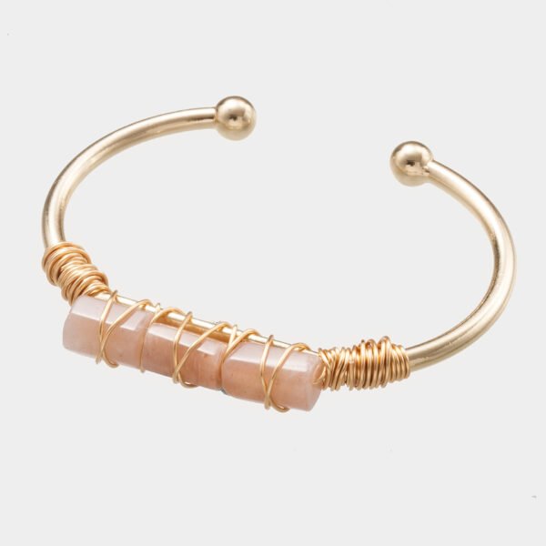 Winding Crystal Gold-plated Crystal Bracelet Bracelets 6