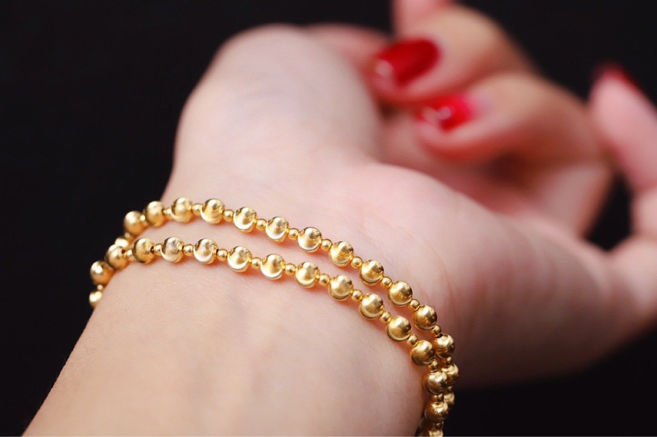 Bracelet Simple Adjustment Chain Lottery Gold K Gold Chain Bracelets 2