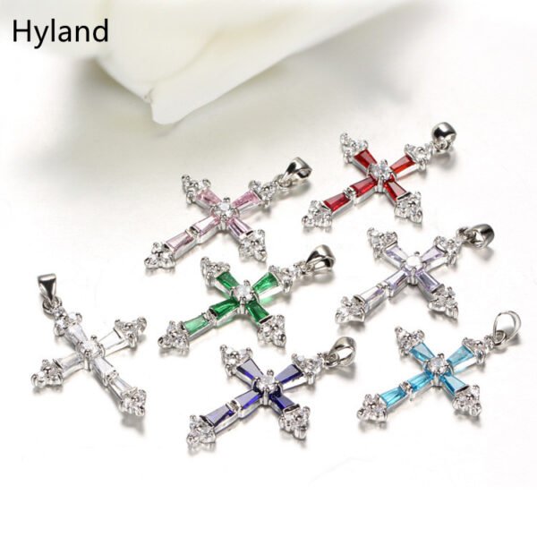 Simple Cross Pendant Women’s Money Decorated With Micro Accessories 10