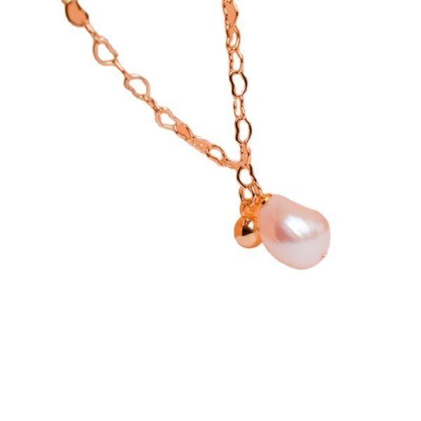 Gold Natural Freshwater Pearl Necklace For Women Necklaces 6