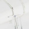 Cross Pendant New Simple Necklace Titanium Steel Plating Necklaces 14