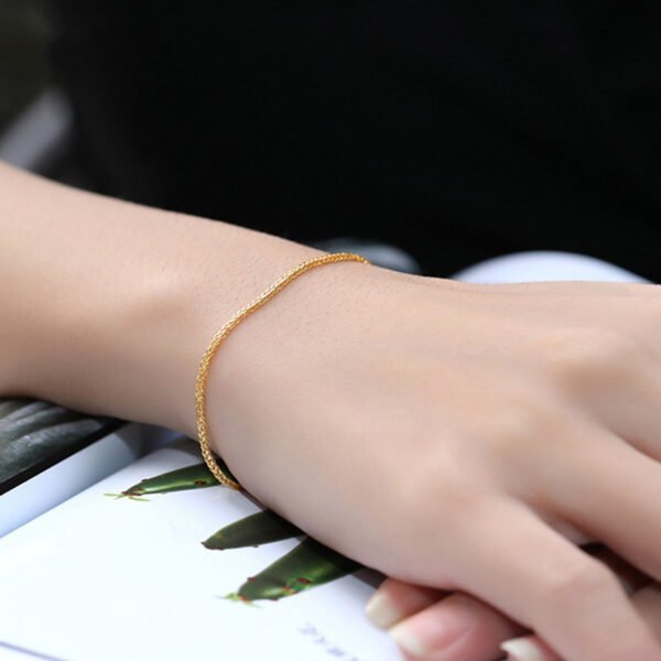 Women’s Color Coarse Rose Gold 18K  Bracelet Bracelets 3