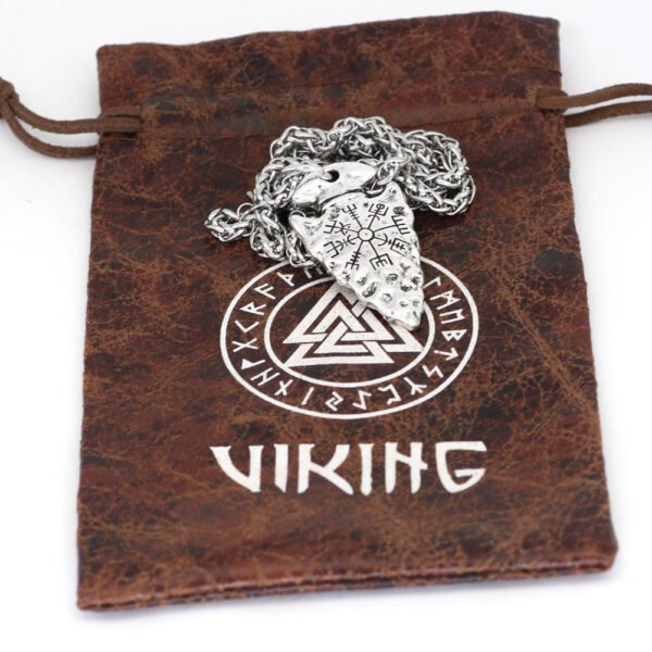 Fashion Simple Alloy Compass Pendant Necklace Necklaces 5