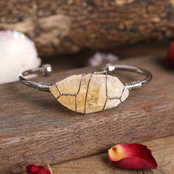 Fashion Gold Copper Wire Wrap Cuff Bangle Bracelets 12