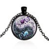 Time Gem Necklace European And American Sweater Chain Pendant Necklaces 14