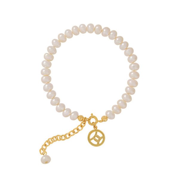 Fashion Personality Gold-plated Pearl Bracelet Women Necklaces 6