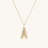 Personalized Simple Letter Necklace Fashion Creative Pattern Gold 26 Letter Necklaces 15 Personalized Simple Letter Necklace Fashion Creative Pattern Gold 26 Letter Necklaces 15