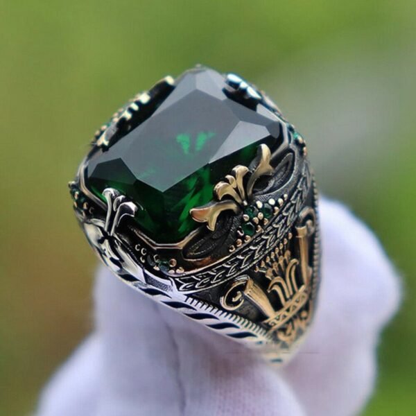 Fashion Men’s Classic Gold Color Ring Rings 3